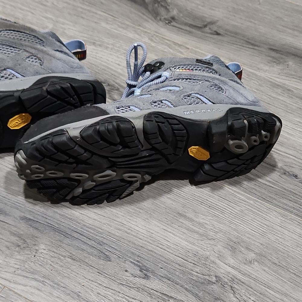 🥾Merrell Periwinkle Gray Waterproof Performance Mid-height Hiking Boots - Picture 5 of 9